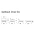 Splitback Easy Chair / Oak